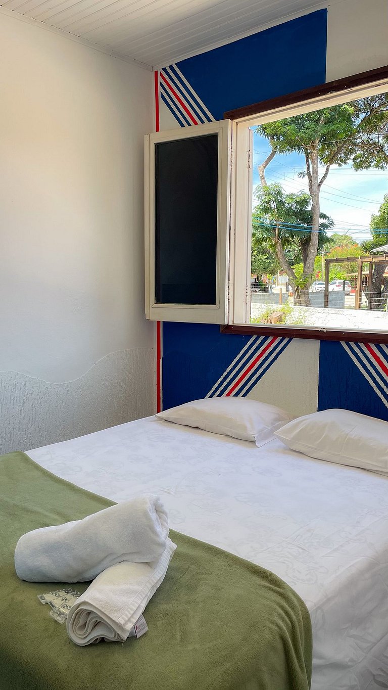 Aruana Suíte para Casal com Ar Cond. em São Jorge