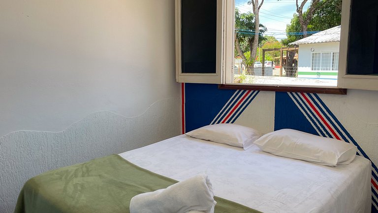Aruana Suíte para Casal com Ar Cond. em São Jorge