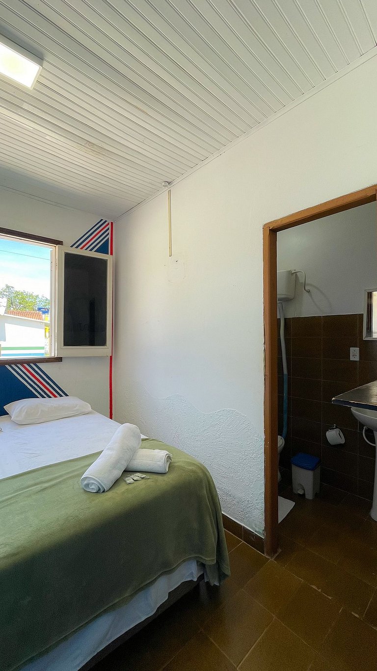Aruana Suíte para Casal com Ar Cond. em São Jorge